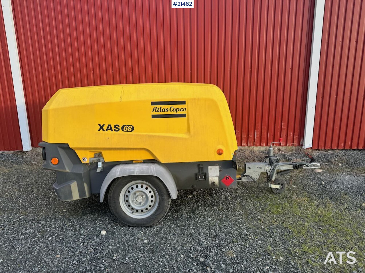 Atlas Copco XAS68 - 空气压缩机:图1 Atlas Copco XAS68 - 空气压缩机:图1