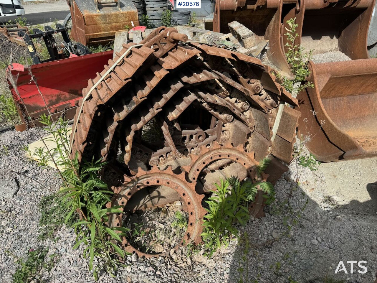 Belter og sprocket. Belter og sprocket. - 底盘零件 适用于 建筑机械:图1 Belter og sprocket. Belter og sprocket. - 底盘零件 适用于 建筑机械:图1