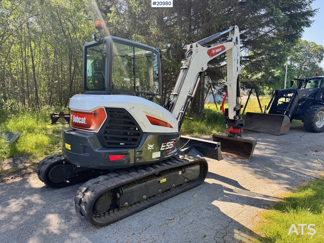Bobcat E55Z Minigraver m/ Rototilt og 2 skuffer. 230 timer! - 小型挖掘机:图3 Bobcat E55Z Minigraver m/ Rototilt og 2 skuffer. 230 timer! - 小型挖掘机:图3