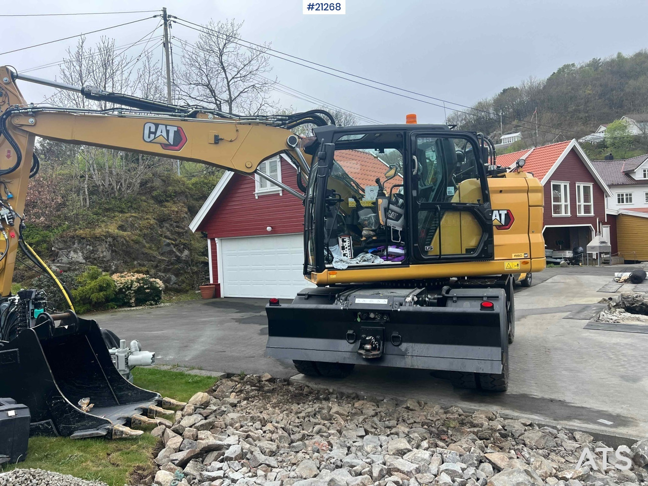 CAT M315 Hjulmaskin m/ graveskuffe, rotortilt, pusseskuffe - 轮式挖掘机:图1 CAT M315 Hjulmaskin m/ graveskuffe, rotortilt, pusseskuffe - 轮式挖掘机:图1