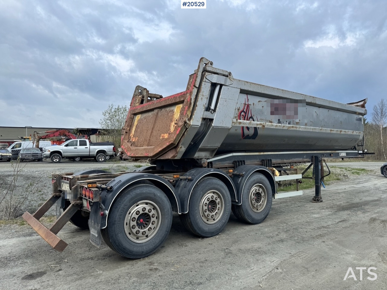 Carnehl Tippsemi - 翻斗半拖车:图3 Carnehl Tippsemi - 翻斗半拖车:图3