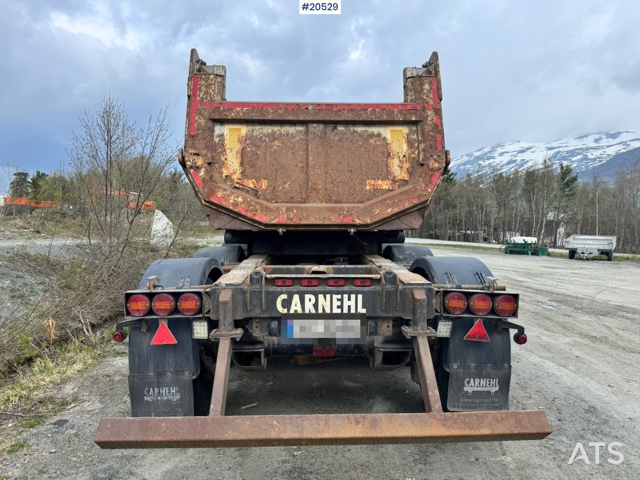 Carnehl Tippsemi - 翻斗半拖车:图4 Carnehl Tippsemi - 翻斗半拖车:图4
