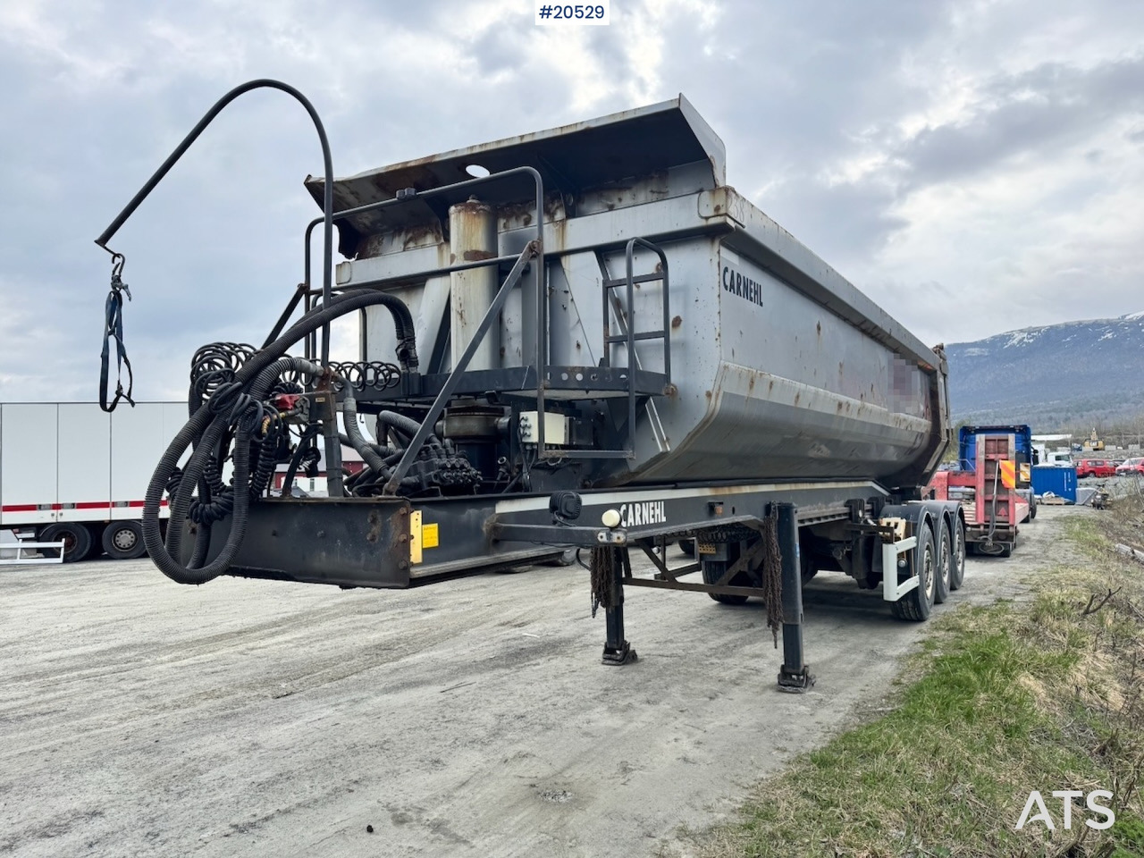 翻斗半拖车 Carnehl Tippsemi：图6