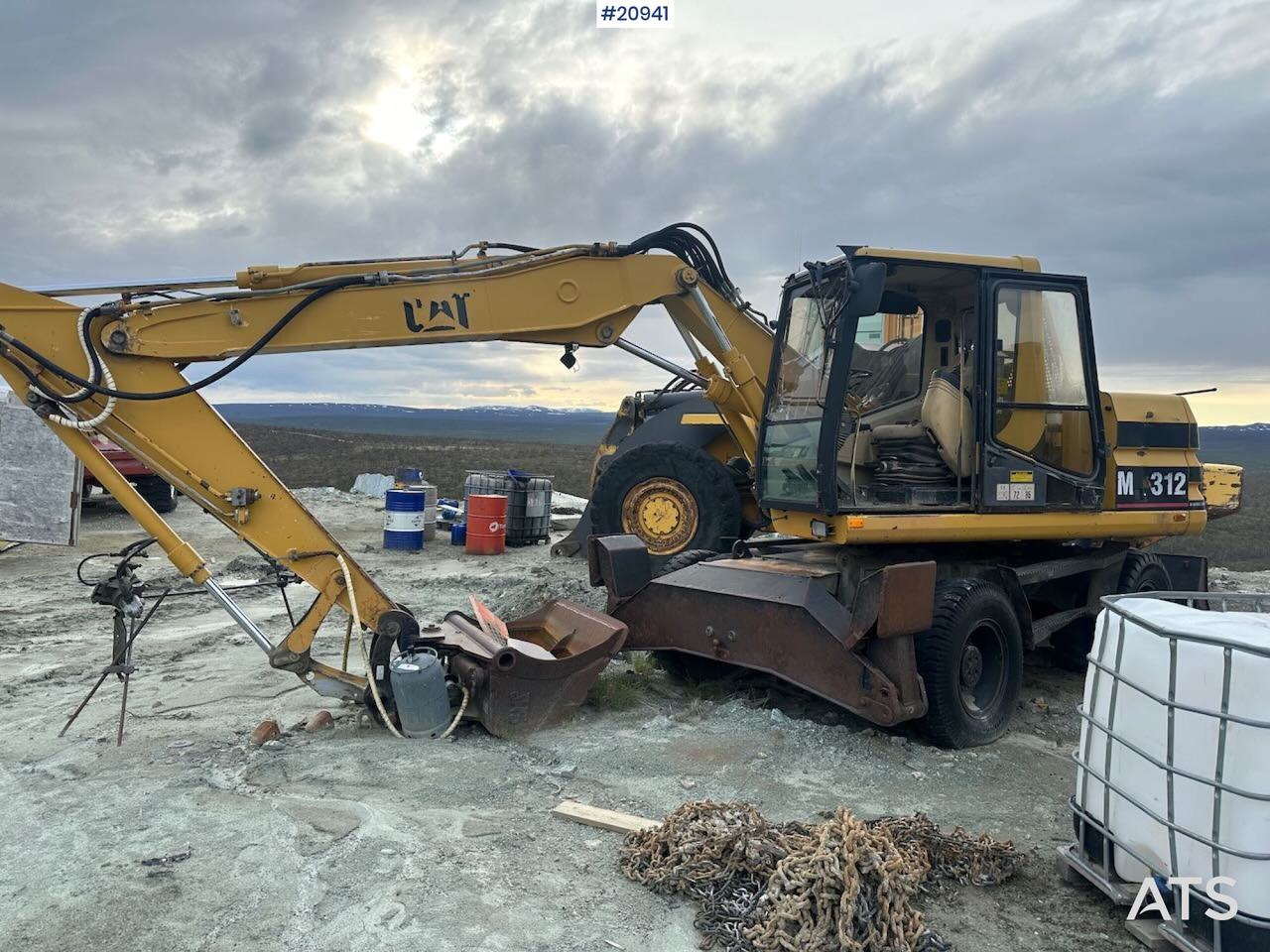 Caterpillar 312 - 轮式挖掘机:图2 Caterpillar 312 - 轮式挖掘机:图2