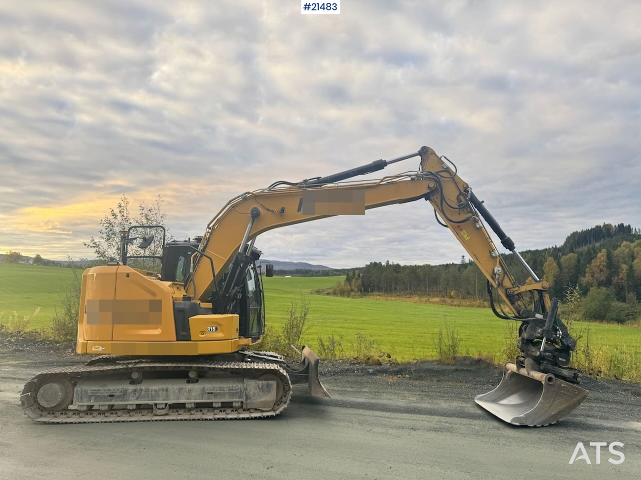 Caterpillar 315 - 履带式挖掘机:图1 Caterpillar 315 - 履带式挖掘机:图1