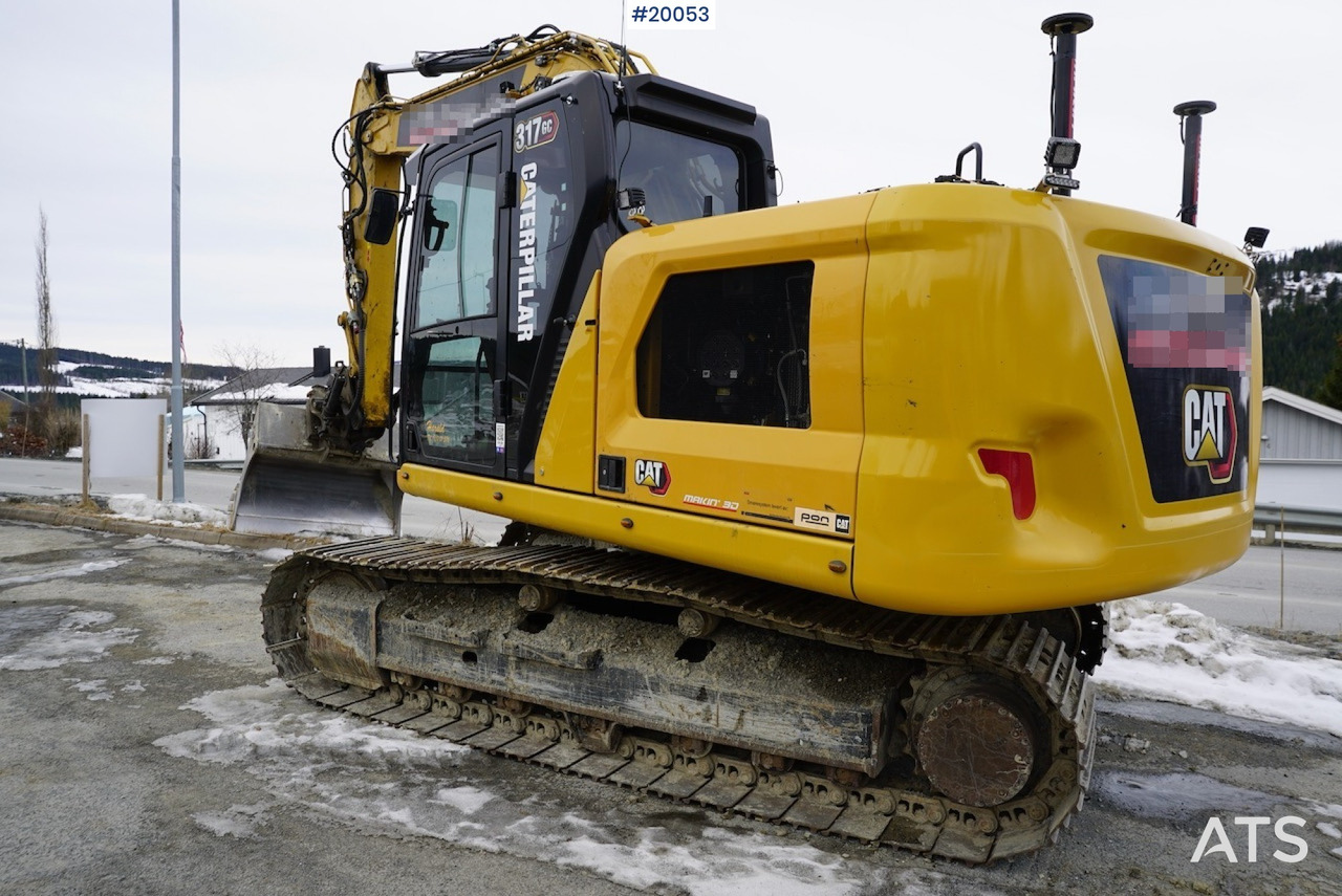 挖掘机 Caterpillar 317GC:图11 挖掘机 Caterpillar 317GC:图11
