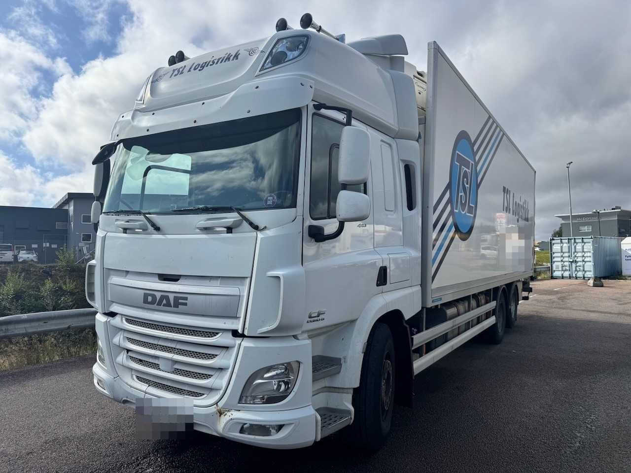 DAF CF440 6x2 Skapbil m/ kjøl/frys aggregat. Euro 6 - 厢式卡车:图1 DAF CF440 6x2 Skapbil m/ kjøl/frys aggregat. Euro 6 - 厢式卡车:图1