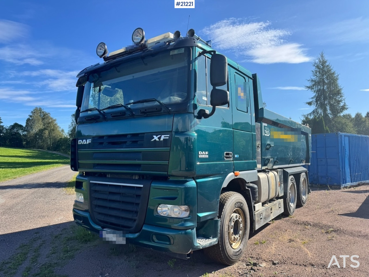DAF XF 105.460 - 翻斗车:图1 DAF XF 105.460 - 翻斗车:图1