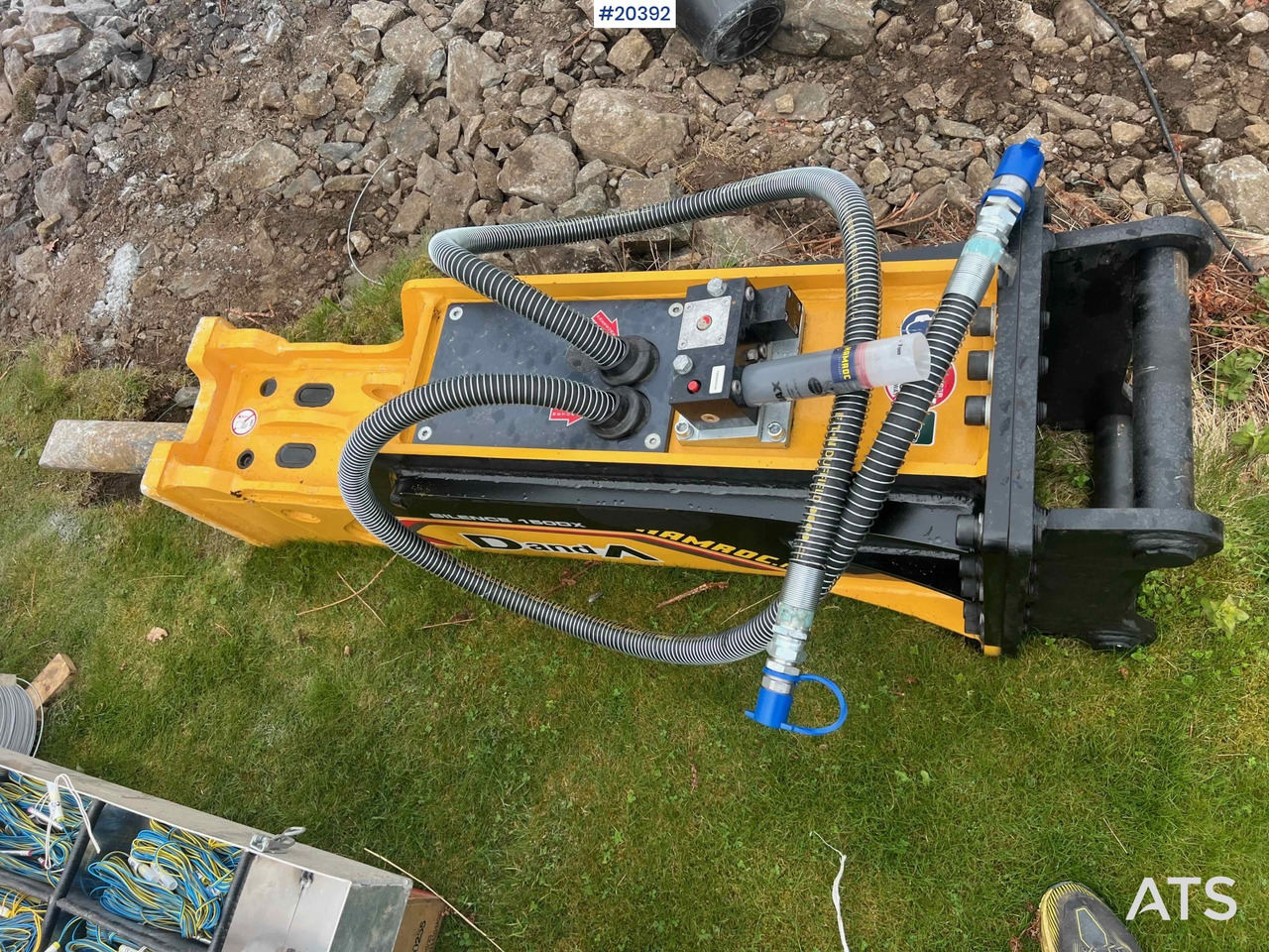 Danda D&A150DX pigg hammer (1231 kg ) m/ s60 feste - 液压锤:图2 Danda D&A150DX pigg hammer (1231 kg ) m/ s60 feste - 液压锤:图2