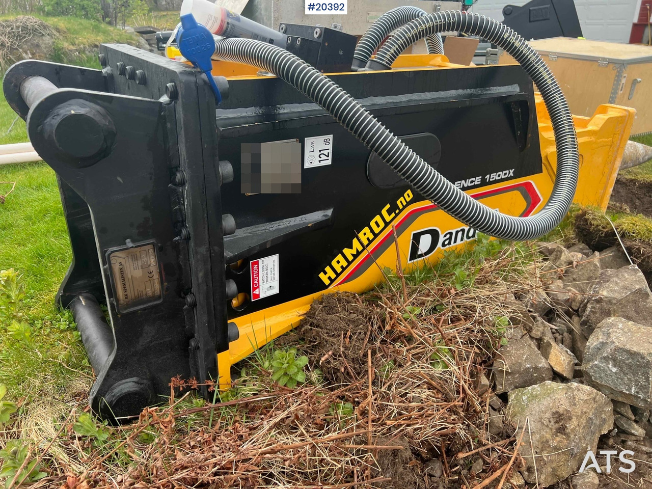 Danda D&A150DX pigg hammer (1231 kg ) m/ s60 feste - 液压锤:图4 Danda D&A150DX pigg hammer (1231 kg ) m/ s60 feste - 液压锤:图4