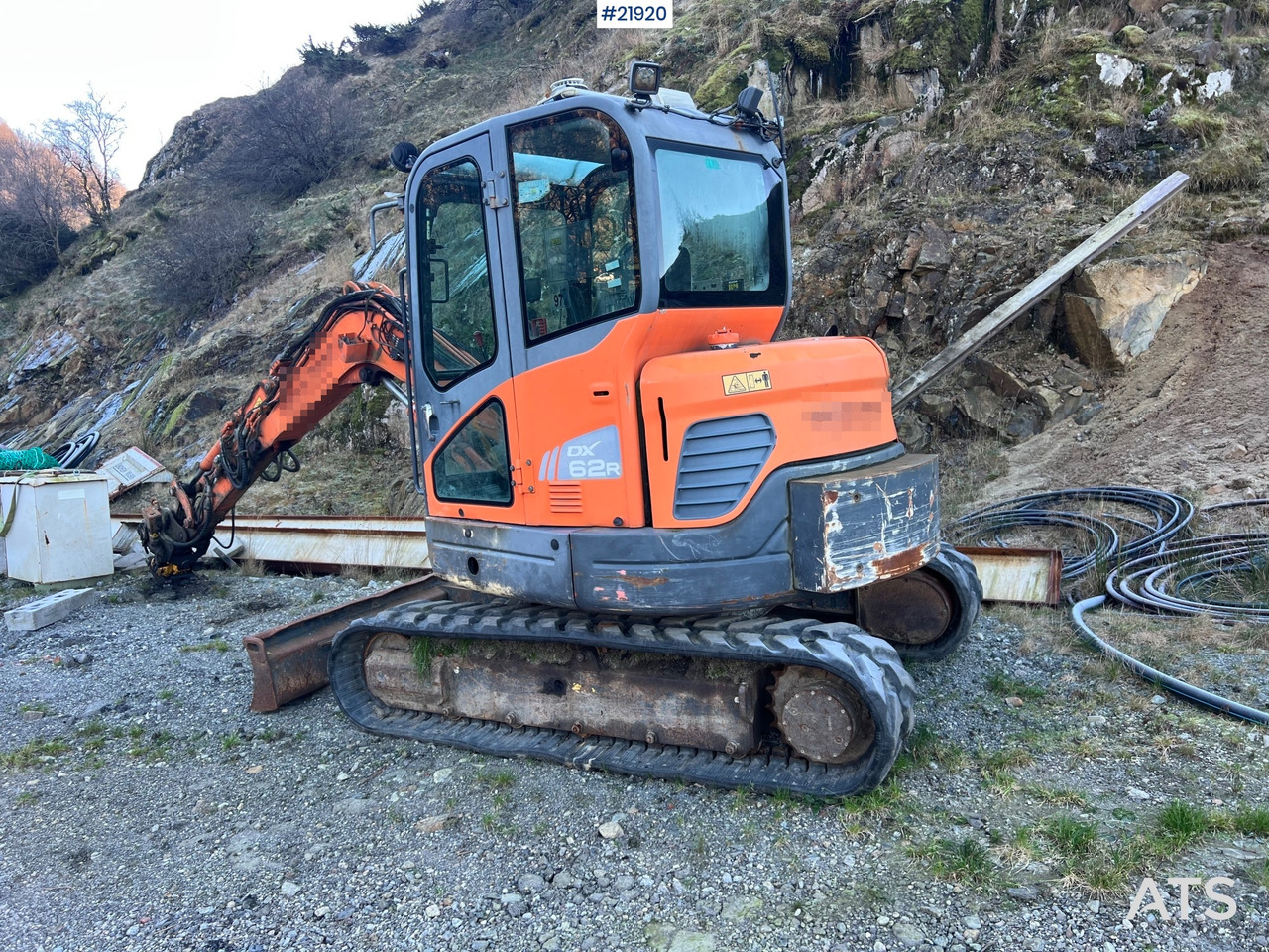 Doosan DX62R-3 gravemaskin m/ rototilt, pusseskuffe og graveskuffe - 履带式挖掘机:图4 Doosan DX62R-3 gravemaskin m/ rototilt, pusseskuffe og graveskuffe - 履带式挖掘机:图4