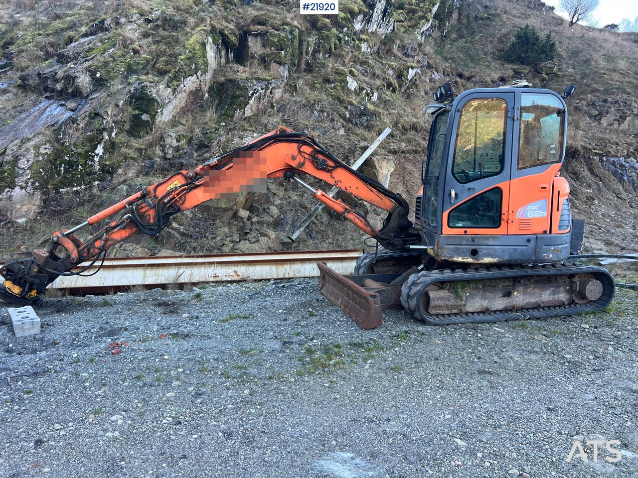 Doosan DX62R-3 gravemaskin m/ rototilt, pusseskuffe og graveskuffe - 履带式挖掘机:图1 Doosan DX62R-3 gravemaskin m/ rototilt, pusseskuffe og graveskuffe - 履带式挖掘机:图1