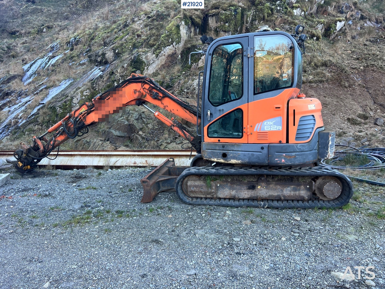 Doosan DX62R-3 gravemaskin m/ rototilt, pusseskuffe og graveskuffe - 履带式挖掘机:图3 Doosan DX62R-3 gravemaskin m/ rototilt, pusseskuffe og graveskuffe - 履带式挖掘机:图3