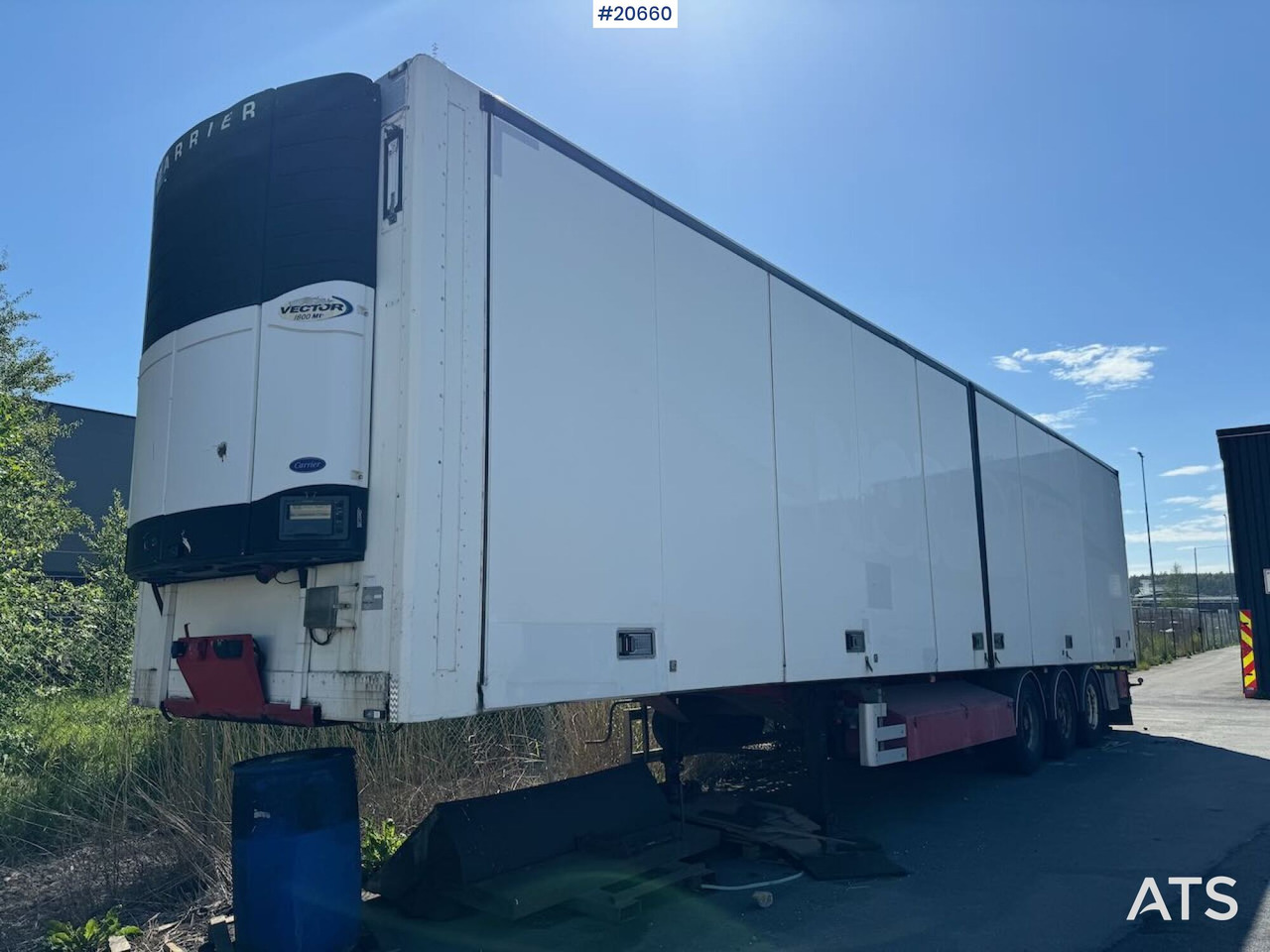 Ekeri Skapsemi m/ full sideåpning og Carrier aggregat - 冷藏半拖车:图2 Ekeri Skapsemi m/ full sideåpning og Carrier aggregat - 冷藏半拖车:图2