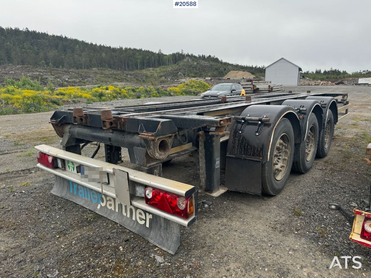 F.A.G 2015 F.A.G Containerkjerre – med tipp - 集装箱运输车/ 可拆卸车身的拖车:图5 F.A.G 2015 F.A.G Containerkjerre – med tipp - 集装箱运输车/ 可拆卸车身的拖车:图5