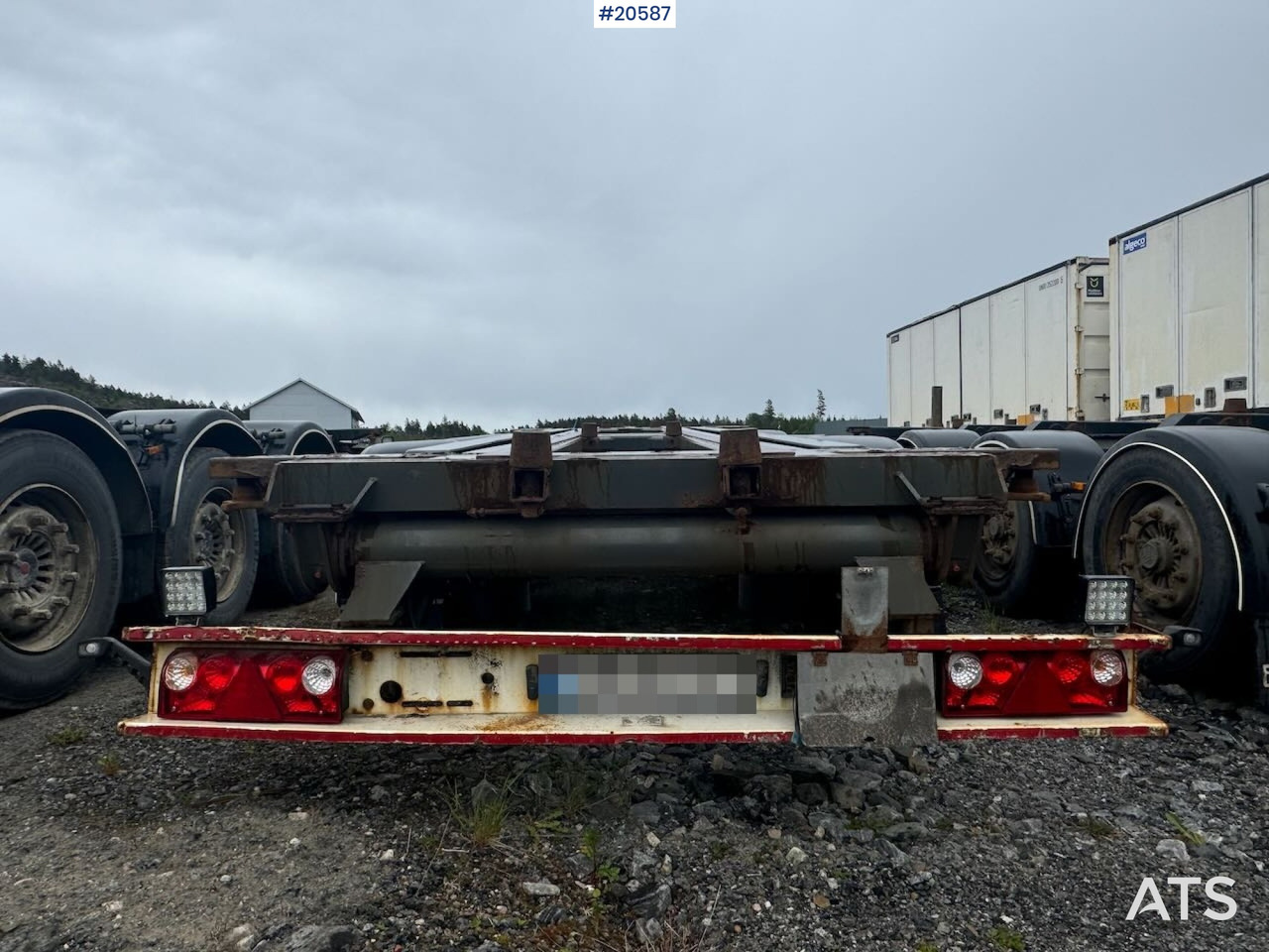 F.A.G 2015 F.A.G Containerkjerre – med tipp - 集装箱运输车/ 可拆卸车身的拖车:图5 F.A.G 2015 F.A.G Containerkjerre – med tipp - 集装箱运输车/ 可拆卸车身的拖车:图5