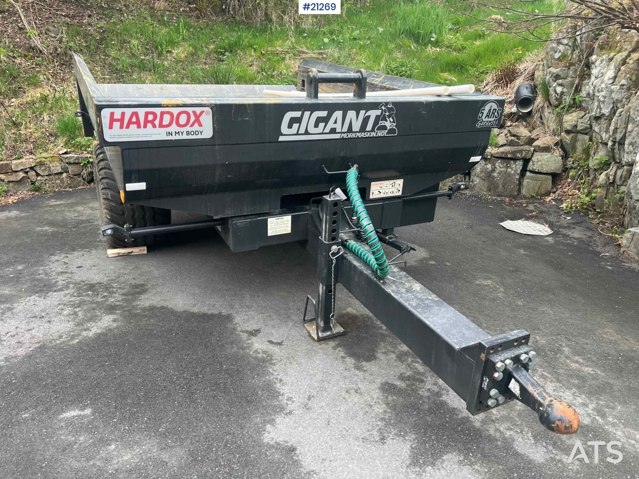 Gigant Hjulmaskin Henger - 工程机械拖车:图2 Gigant Hjulmaskin Henger - 工程机械拖车:图2