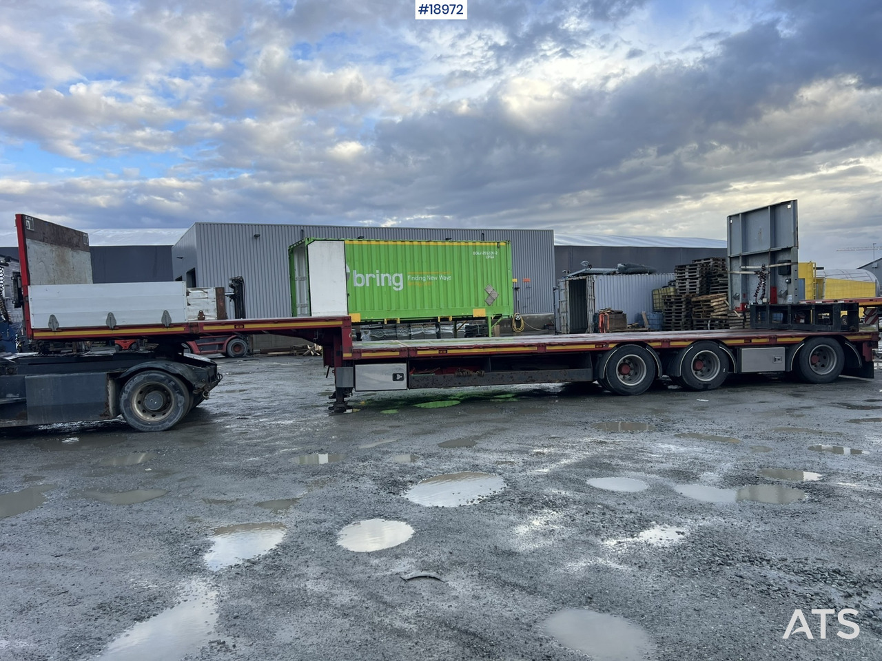HRD 3 akslet jumbosemi m/ utrekk på 5.5 meter - 低装载半拖车:图2 HRD 3 akslet jumbosemi m/ utrekk på 5.5 meter - 低装载半拖车:图2