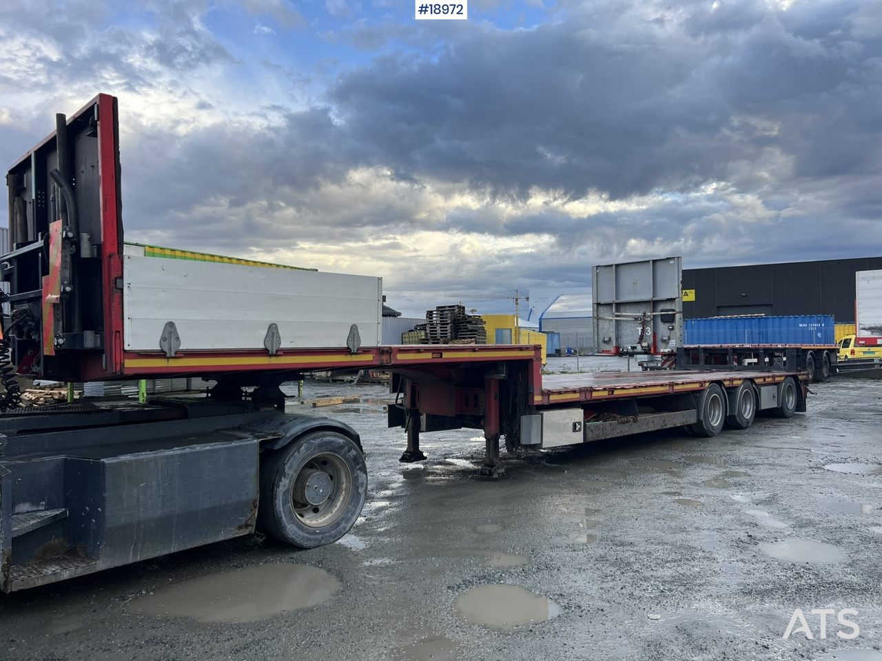 HRD 3 akslet jumbosemi m/ utrekk på 5.5 meter - 低装载半拖车:图3 HRD 3 akslet jumbosemi m/ utrekk på 5.5 meter - 低装载半拖车:图3