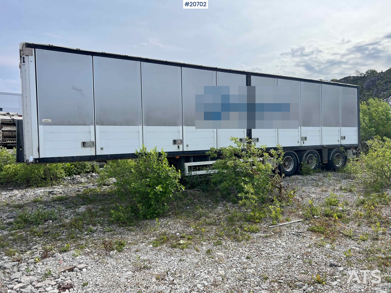 HRD 3 akslet kapelltralle rep.objekt m/ full sideåpning - 封闭厢式半拖车:图1 HRD 3 akslet kapelltralle rep.objekt m/ full sideåpning - 封闭厢式半拖车:图1