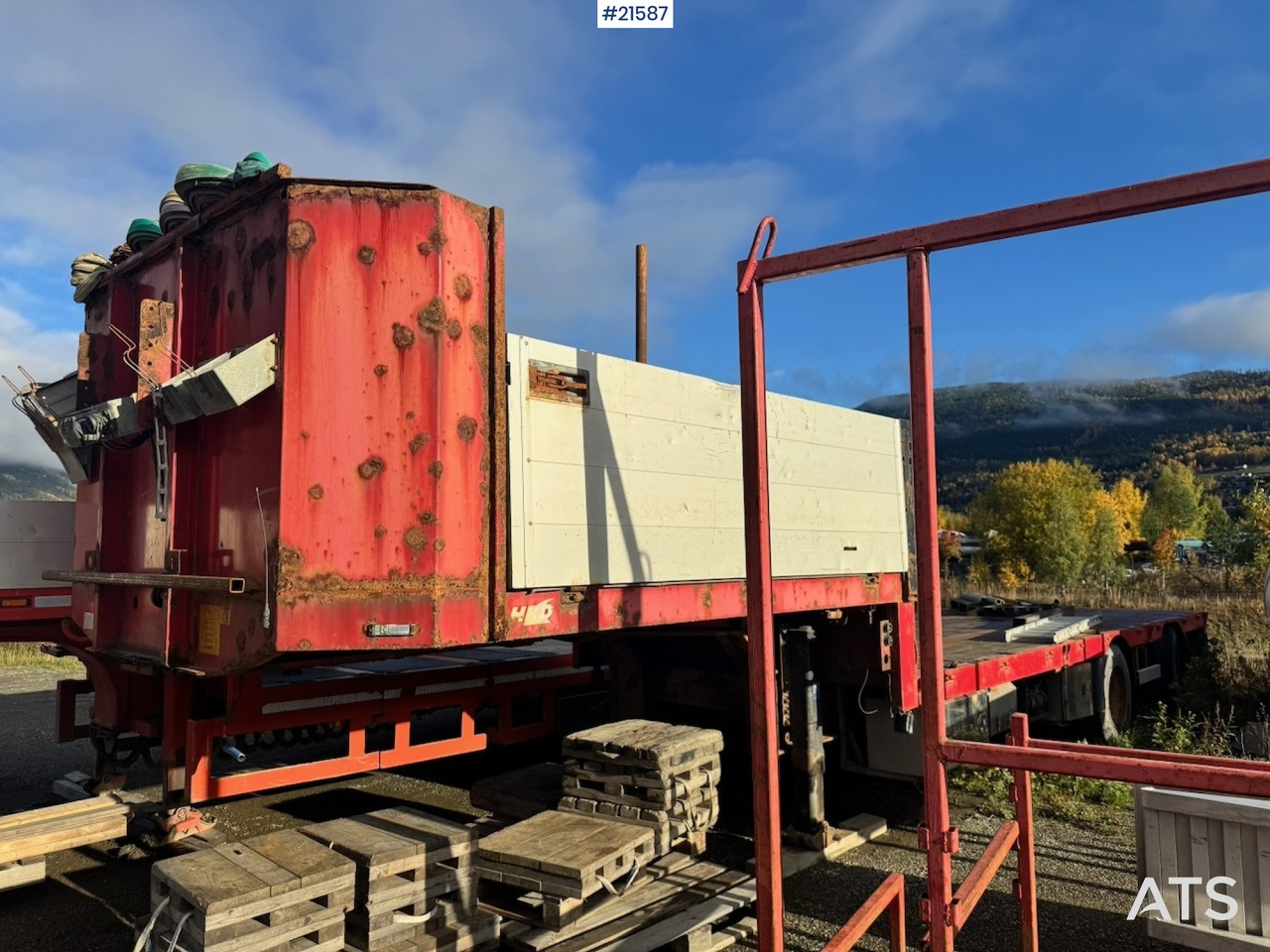 HRD Kransemi - 栏板式/ 平板半拖车:图1 HRD Kransemi - 栏板式/ 平板半拖车:图1