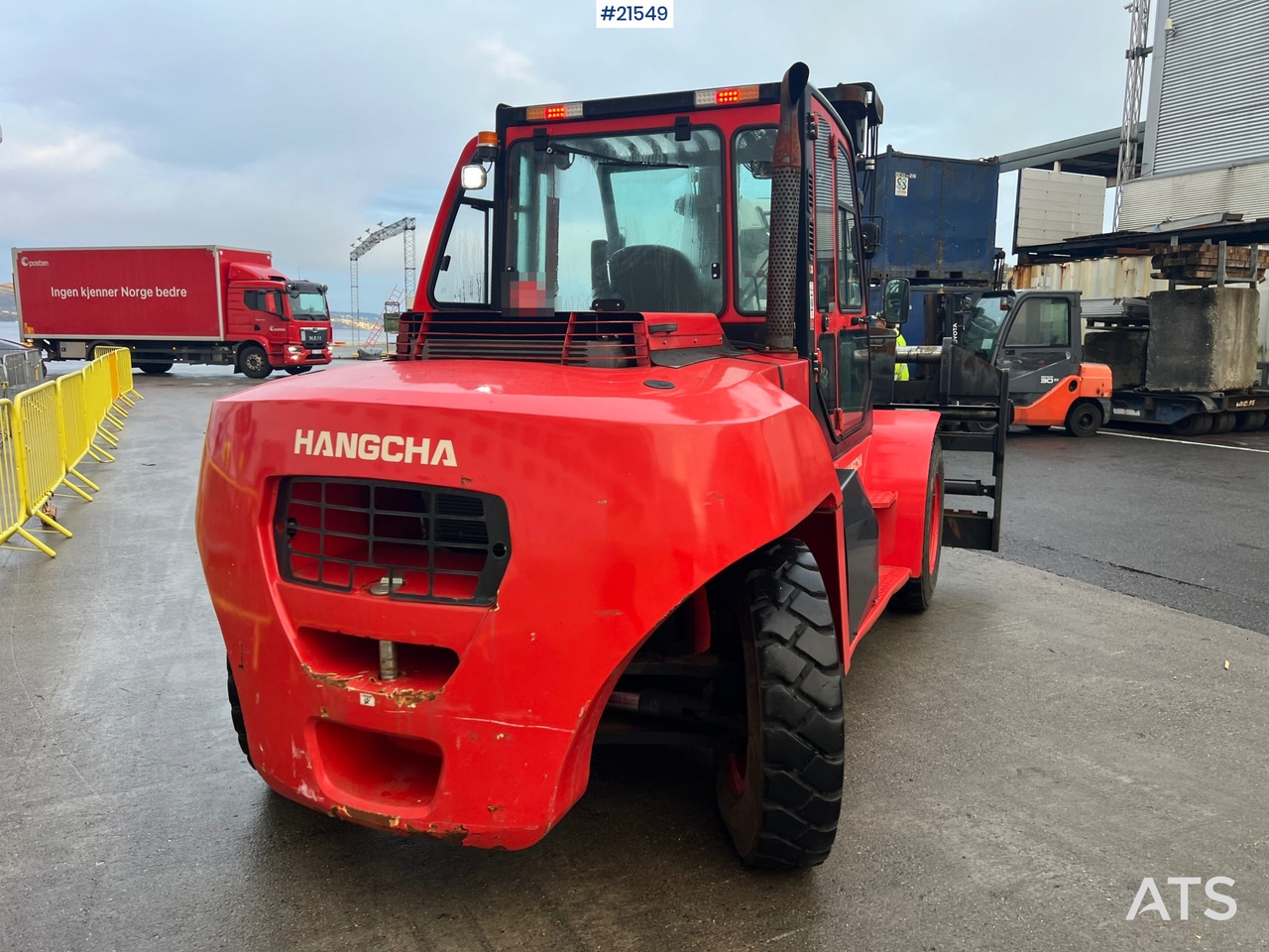 柴油叉车 Hangcha CPCD120 Gaffeltruck m/ hydrauliske gafler, sideforskyvning og lite timer:图18 柴油叉车 Hangcha CPCD120 Gaffeltruck m/ hydrauliske gafler, sideforskyvning og lite timer:图18