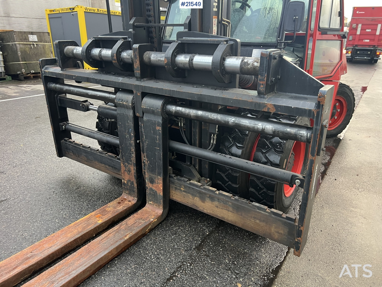 柴油叉车 Hangcha CPCD120 Gaffeltruck m/ hydrauliske gafler, sideforskyvning og lite timer:图23 柴油叉车 Hangcha CPCD120 Gaffeltruck m/ hydrauliske gafler, sideforskyvning og lite timer:图23