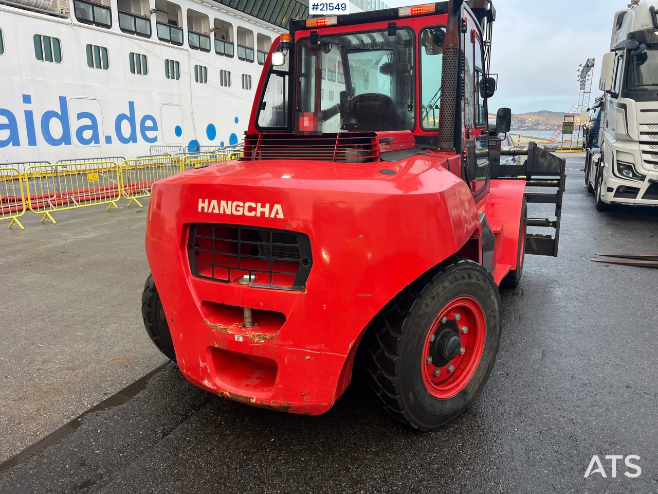 柴油叉车 Hangcha CPCD120 Gaffeltruck m/ hydrauliske gafler, sideforskyvning og lite timer:图22 柴油叉车 Hangcha CPCD120 Gaffeltruck m/ hydrauliske gafler, sideforskyvning og lite timer:图22