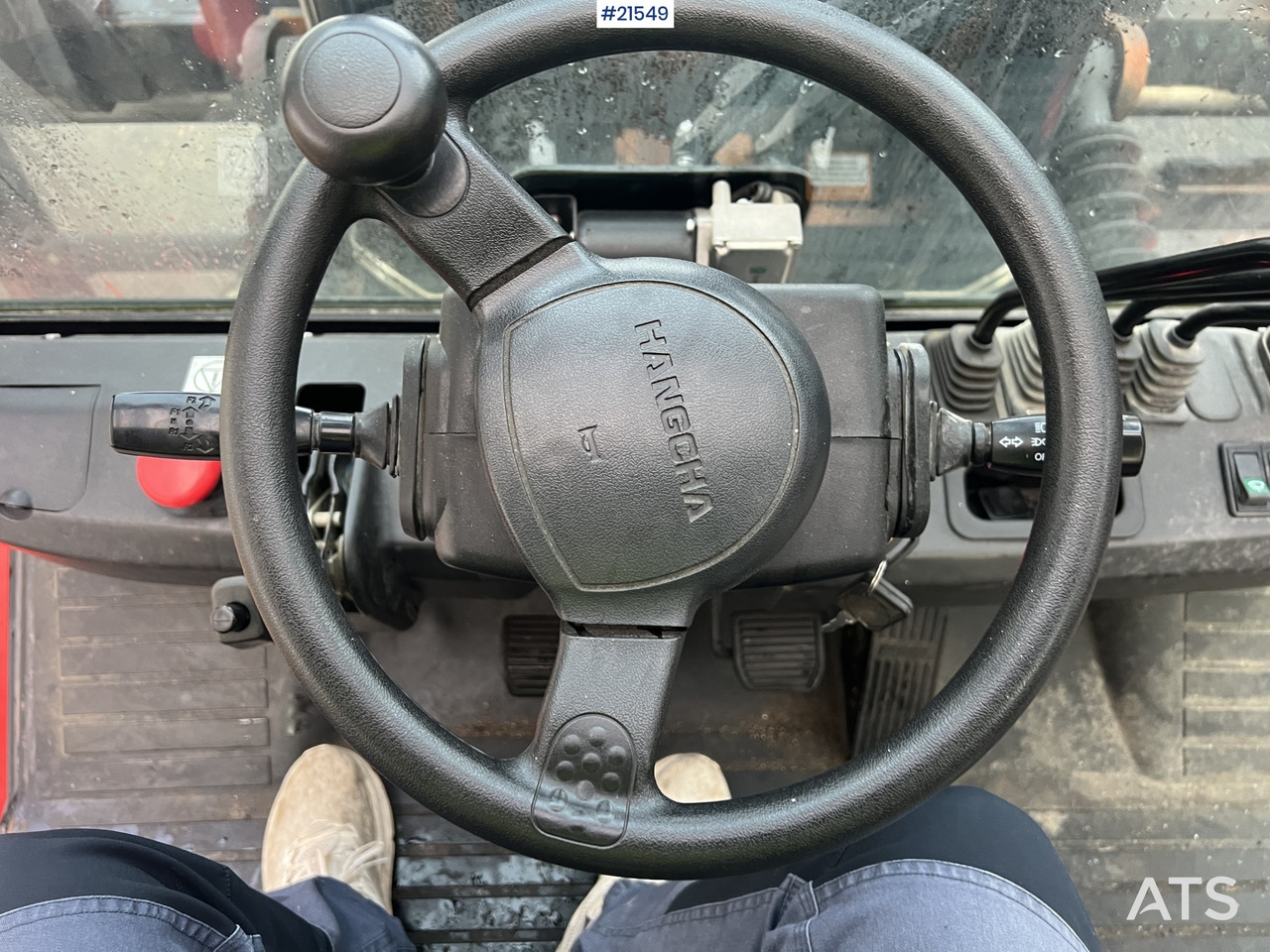 柴油叉车 Hangcha CPCD120 Gaffeltruck m/ hydrauliske gafler, sideforskyvning og lite timer:图36 柴油叉车 Hangcha CPCD120 Gaffeltruck m/ hydrauliske gafler, sideforskyvning og lite timer:图36