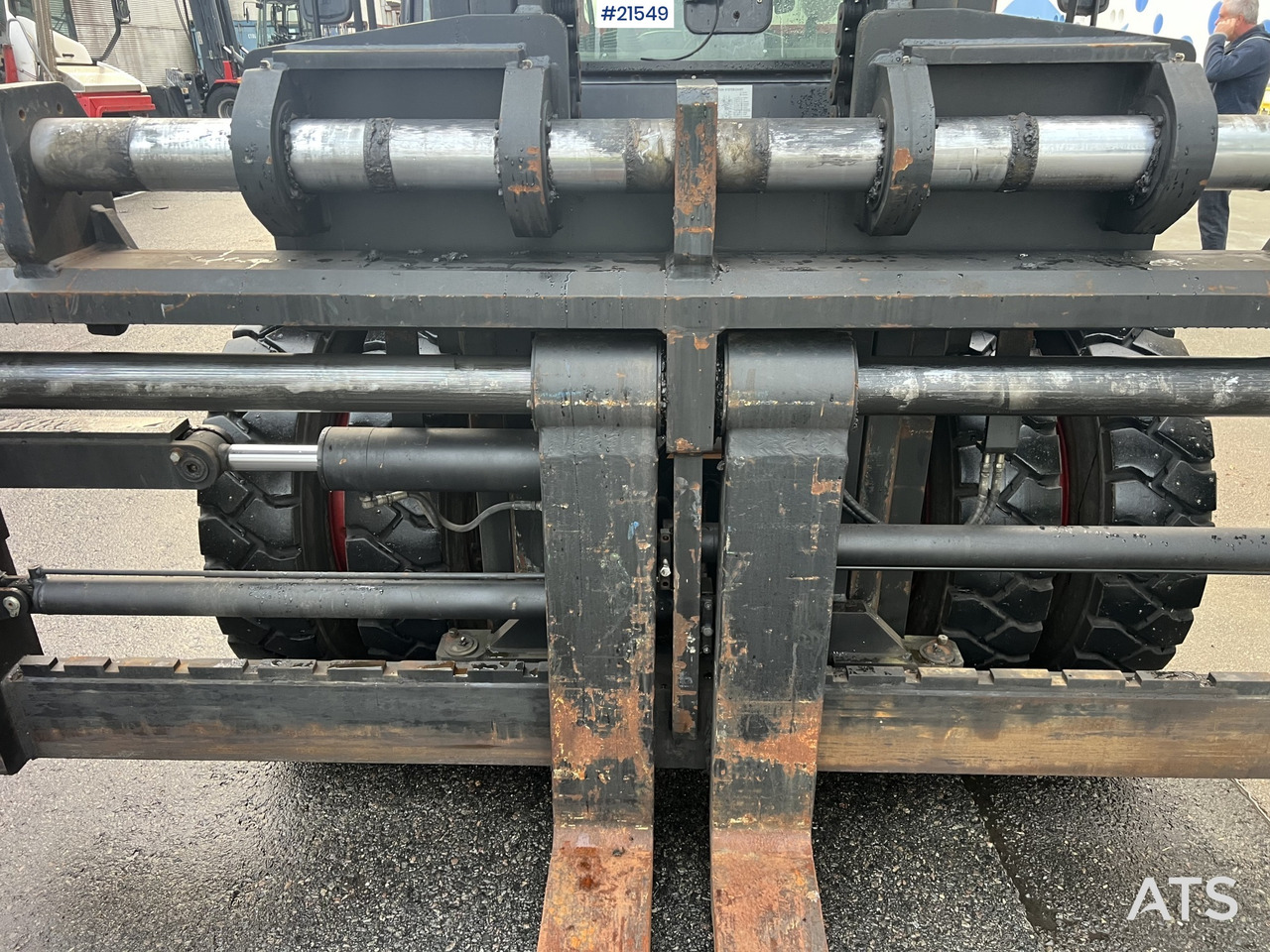 柴油叉车 Hangcha CPCD120 Gaffeltruck m/ hydrauliske gafler, sideforskyvning og lite timer:图33 柴油叉车 Hangcha CPCD120 Gaffeltruck m/ hydrauliske gafler, sideforskyvning og lite timer:图33