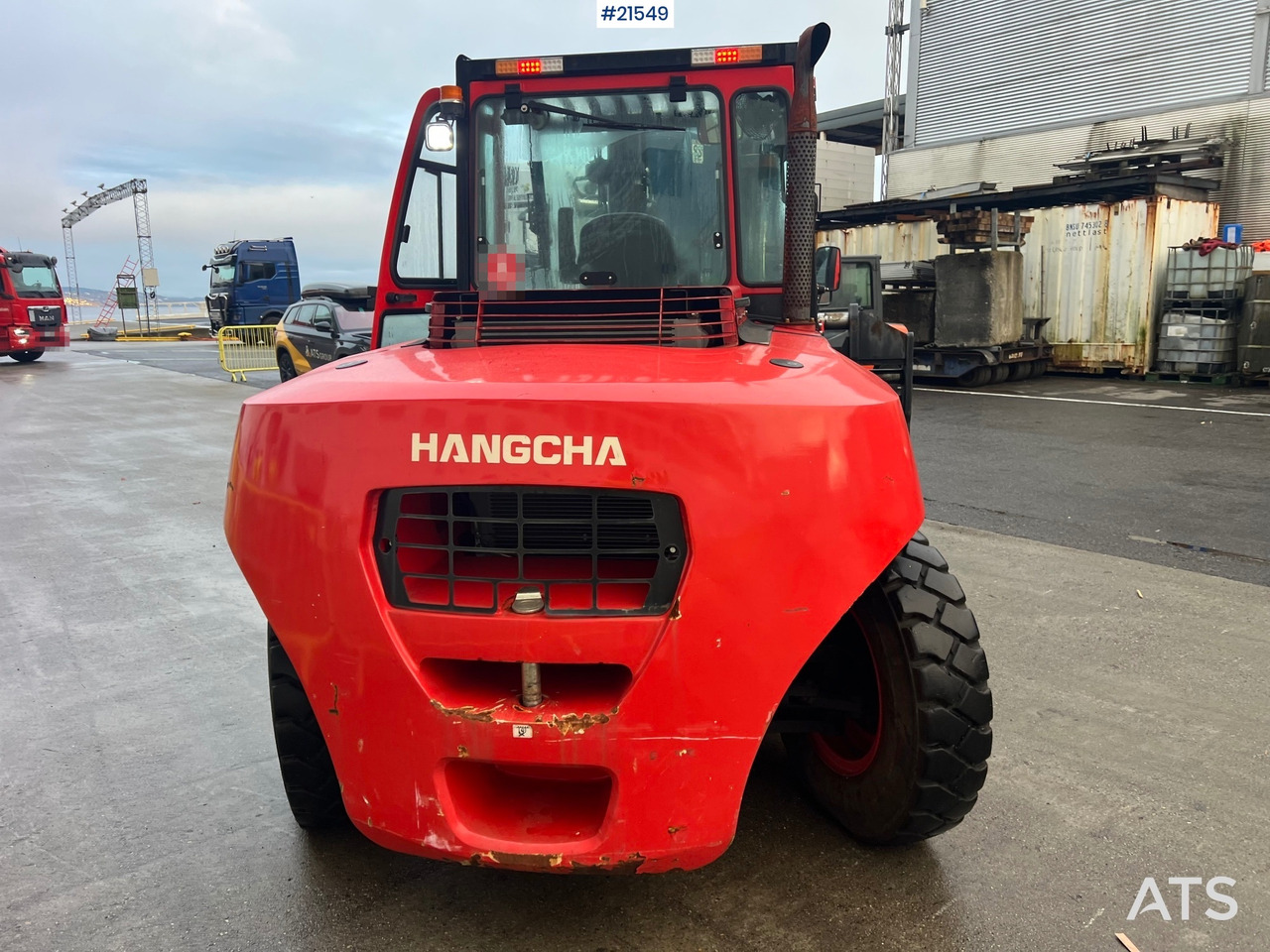 柴油叉车 Hangcha CPCD120 Gaffeltruck m/ hydrauliske gafler, sideforskyvning og lite timer:图19 柴油叉车 Hangcha CPCD120 Gaffeltruck m/ hydrauliske gafler, sideforskyvning og lite timer:图19