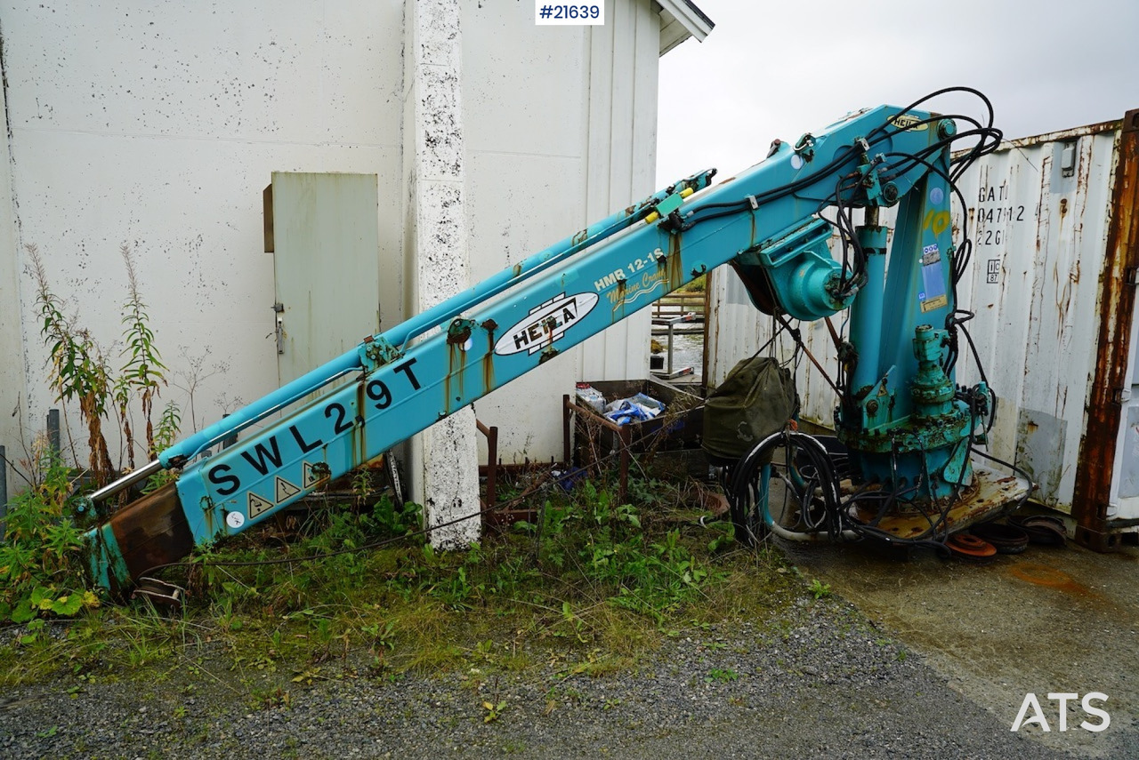 Heila Heila HMR12-1S kran med vinsj (stått på båt) - 装载起重机:图2 Heila Heila HMR12-1S kran med vinsj (stått på båt) - 装载起重机:图2