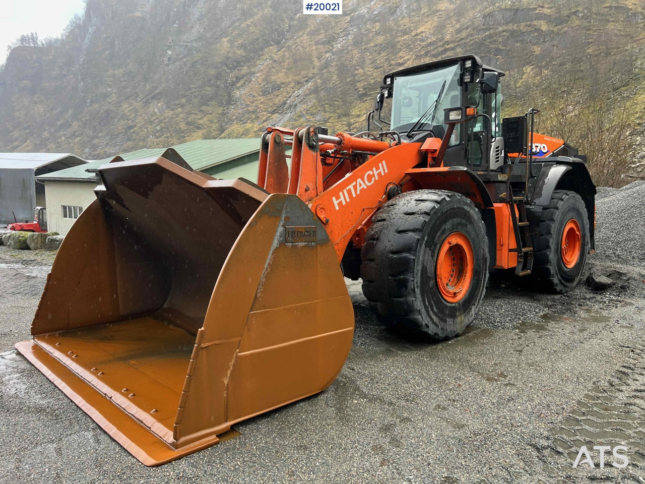 Hitachi zw370-6 Hjullaster m/ vekt, skriver og skuffe - 轮式装载机:图1 Hitachi zw370-6 Hjullaster m/ vekt, skriver og skuffe - 轮式装载机:图1