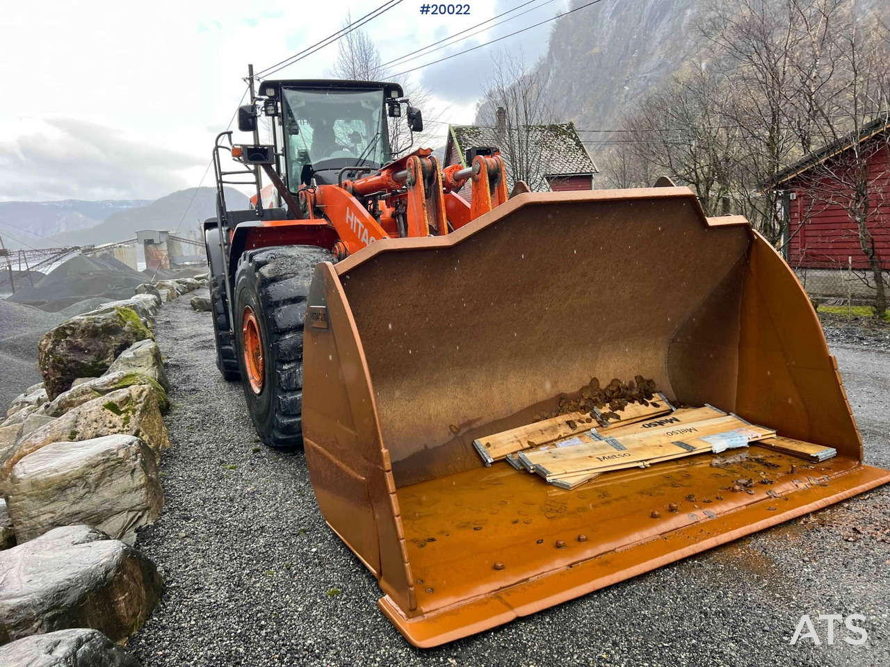 Hitachi zw370-6 hjullaster m / vekt, skriver og skuffe - 轮式装载机:图3 Hitachi zw370-6 hjullaster m / vekt, skriver og skuffe - 轮式装载机:图3