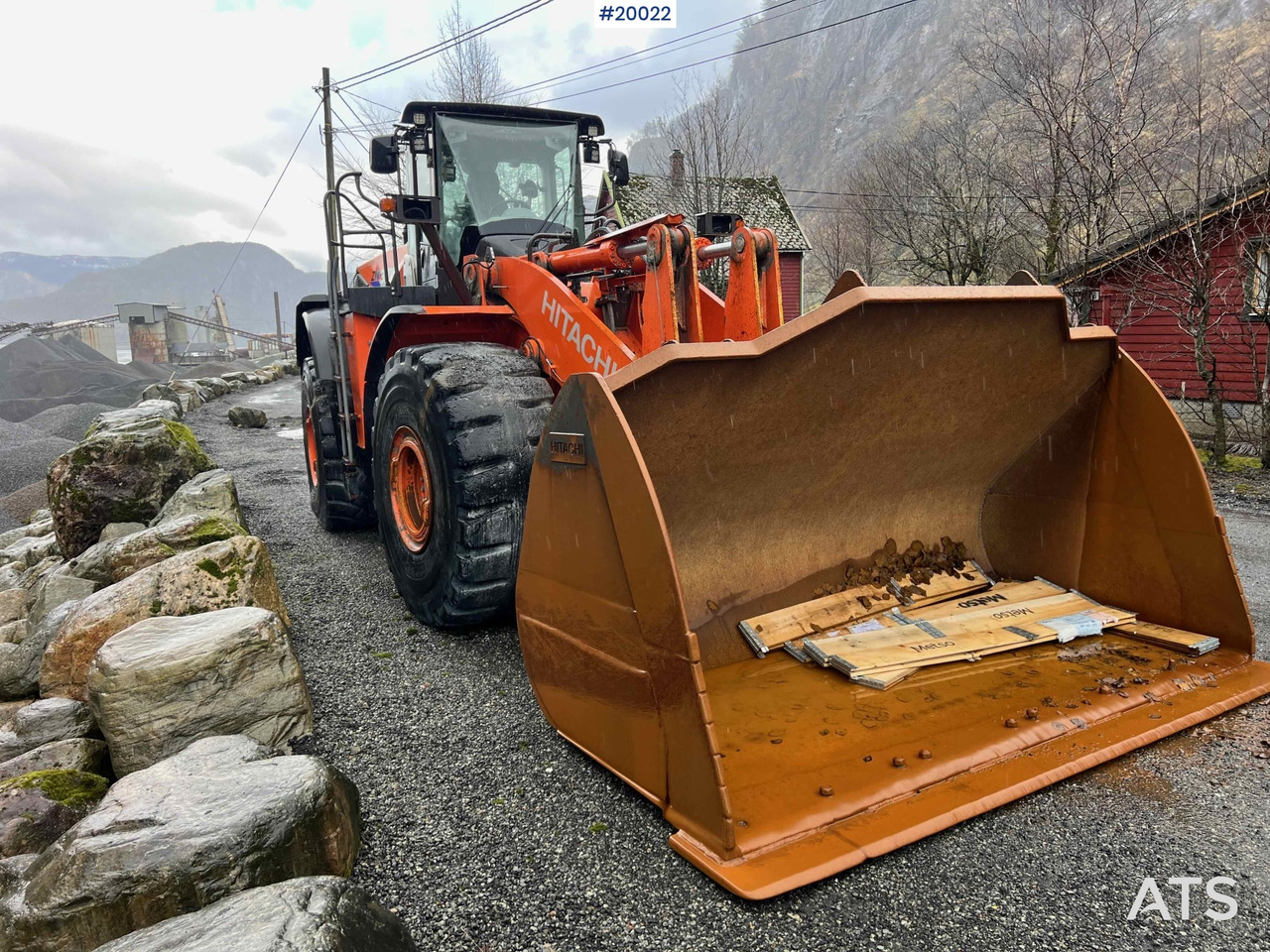 Hitachi zw370-6 hjullaster m / vekt, skriver og skuffe - 轮式装载机:图2 Hitachi zw370-6 hjullaster m / vekt, skriver og skuffe - 轮式装载机:图2