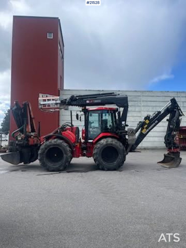 Huddig 1260C Traktorgraver m/ Palfinger kran, Lift, rototilt og skuffe - 反铲装载机:图2 Huddig 1260C Traktorgraver m/ Palfinger kran, Lift, rototilt og skuffe - 反铲装载机:图2
