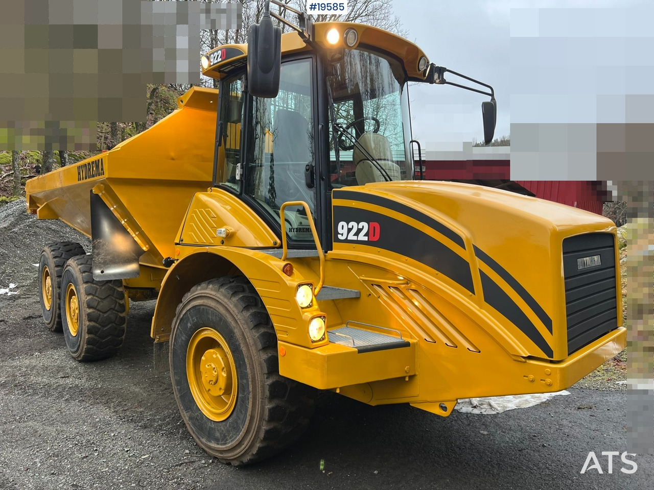 Hydrema 922D - 自卸车:图5 Hydrema 922D - 自卸车:图5