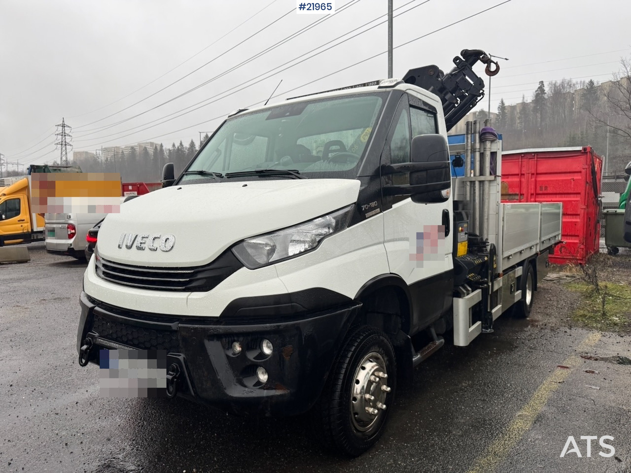 Iveco 70w - 起重车:图1 Iveco 70w - 起重车:图1