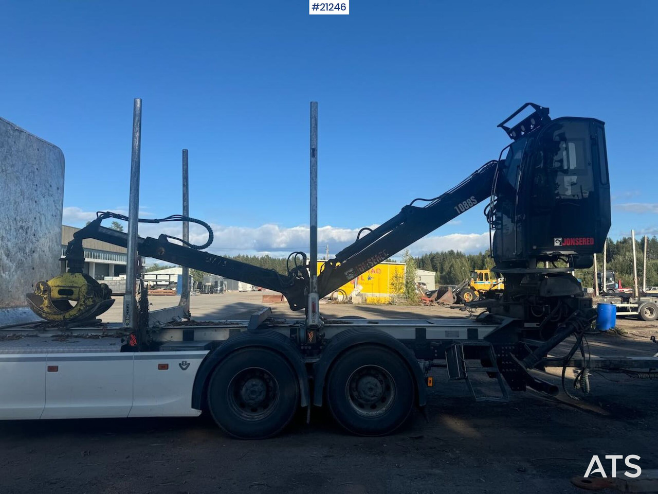 Jonsered J1088S - 装载起重机 适用于 林业设备:图1 Jonsered J1088S - 装载起重机 适用于 林业设备:图1