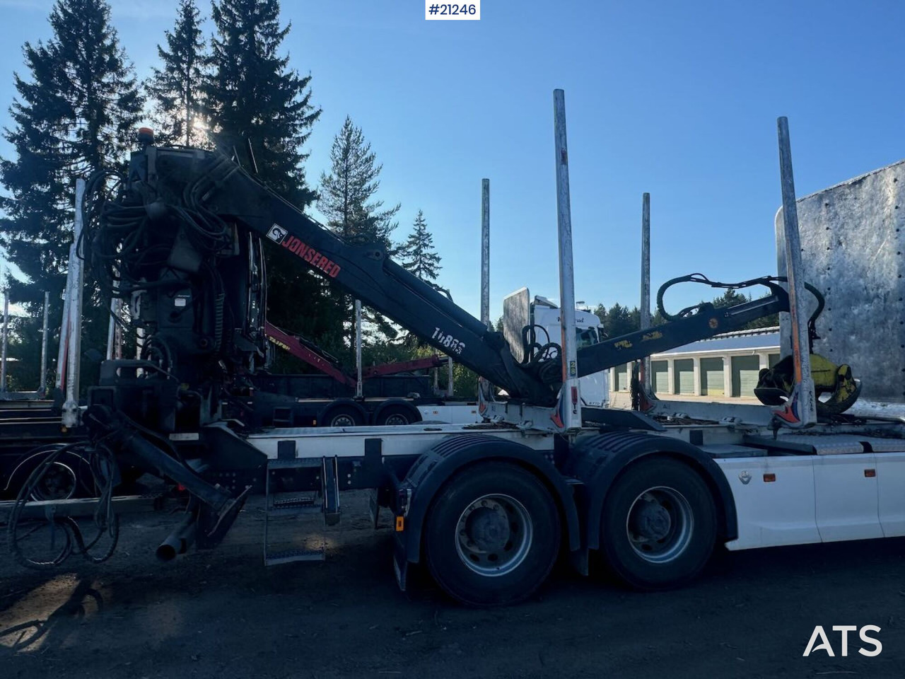 Jonsered J1088S - 装载起重机 适用于 林业设备:图4 Jonsered J1088S - 装载起重机 适用于 林业设备:图4