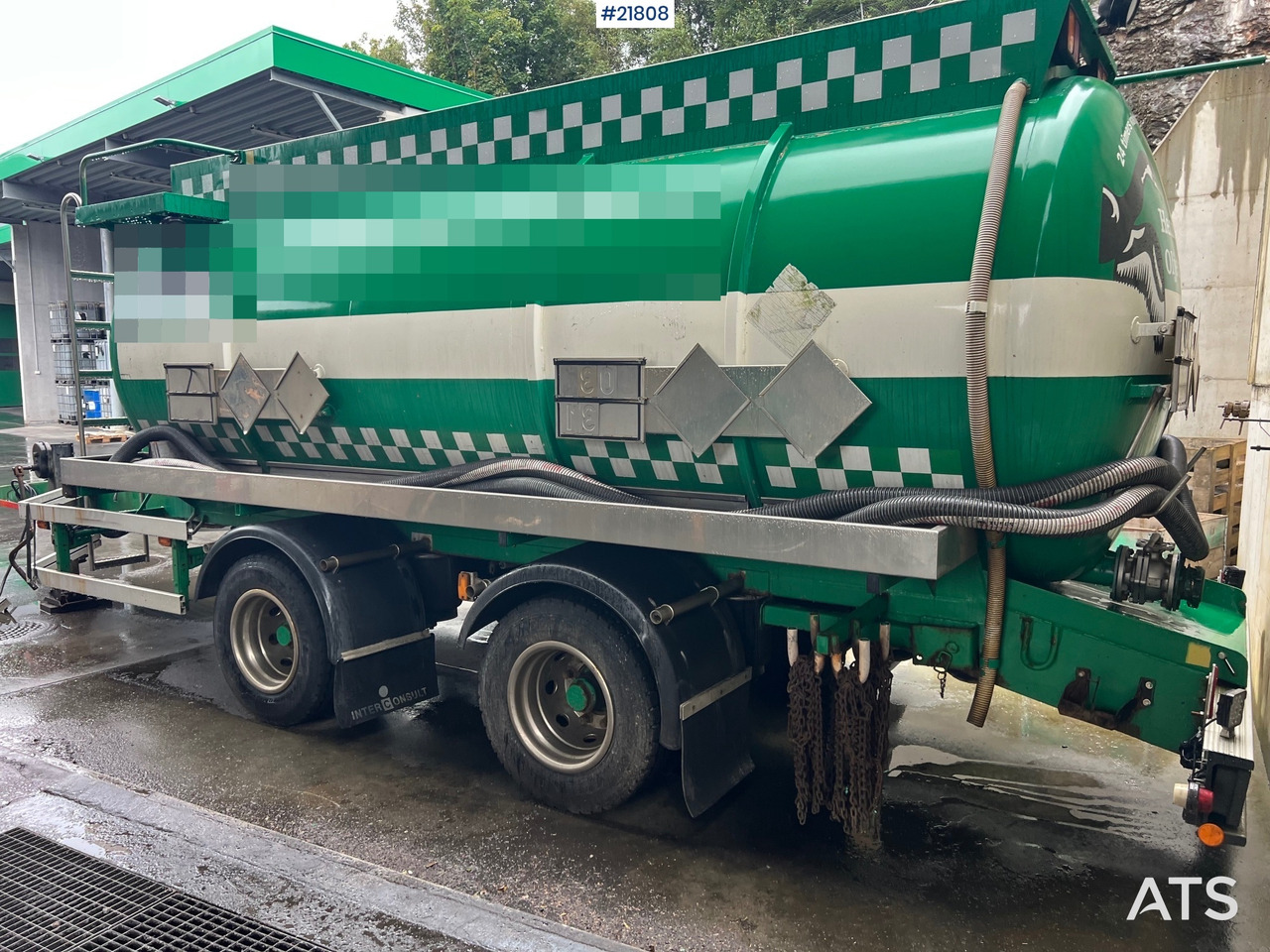 Jyki 2002 jyki ts2-15cr 2 akslet tankhenger rep.objekt - 液罐拖车:图2 Jyki 2002 jyki ts2-15cr 2 akslet tankhenger rep.objekt - 液罐拖车:图2