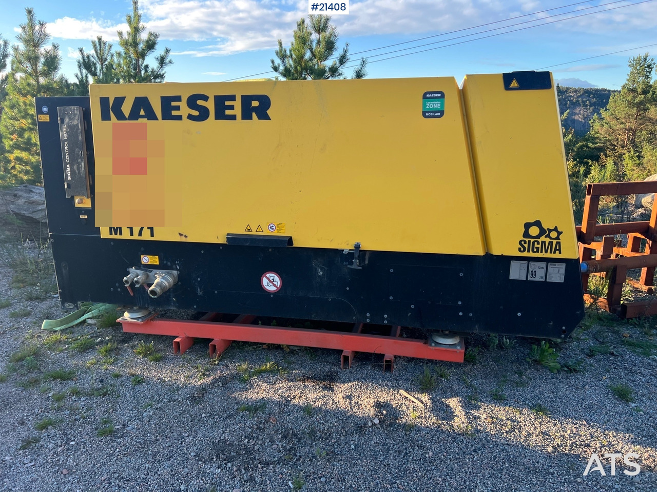 Kaeser M171 - 空气压缩机:图3 Kaeser M171 - 空气压缩机:图3