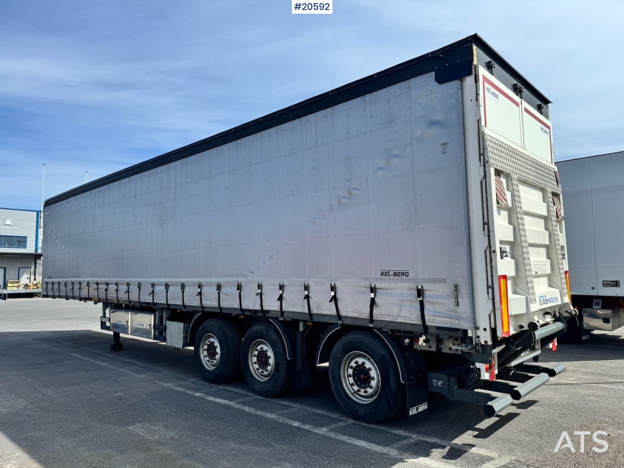 Kel-berg 3 akslet kapelltralle - 侧帘半拖车:图3 Kel-berg 3 akslet kapelltralle - 侧帘半拖车:图3