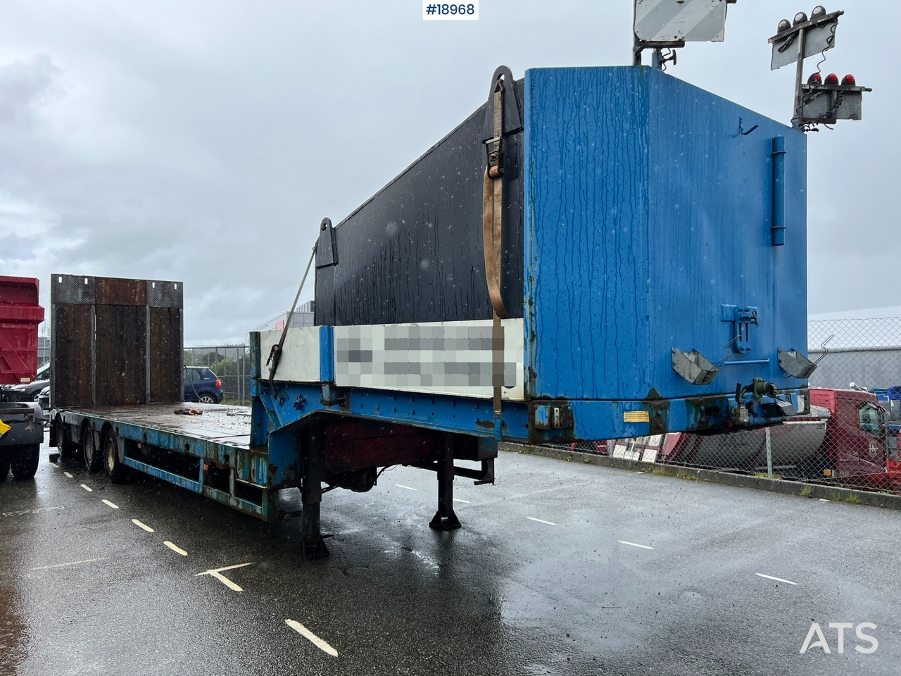 Kel-berg Maskinhenger m/ Hydraulisk kjørebru - 自动转运半拖车:图1 Kel-berg Maskinhenger m/ Hydraulisk kjørebru - 自动转运半拖车:图1