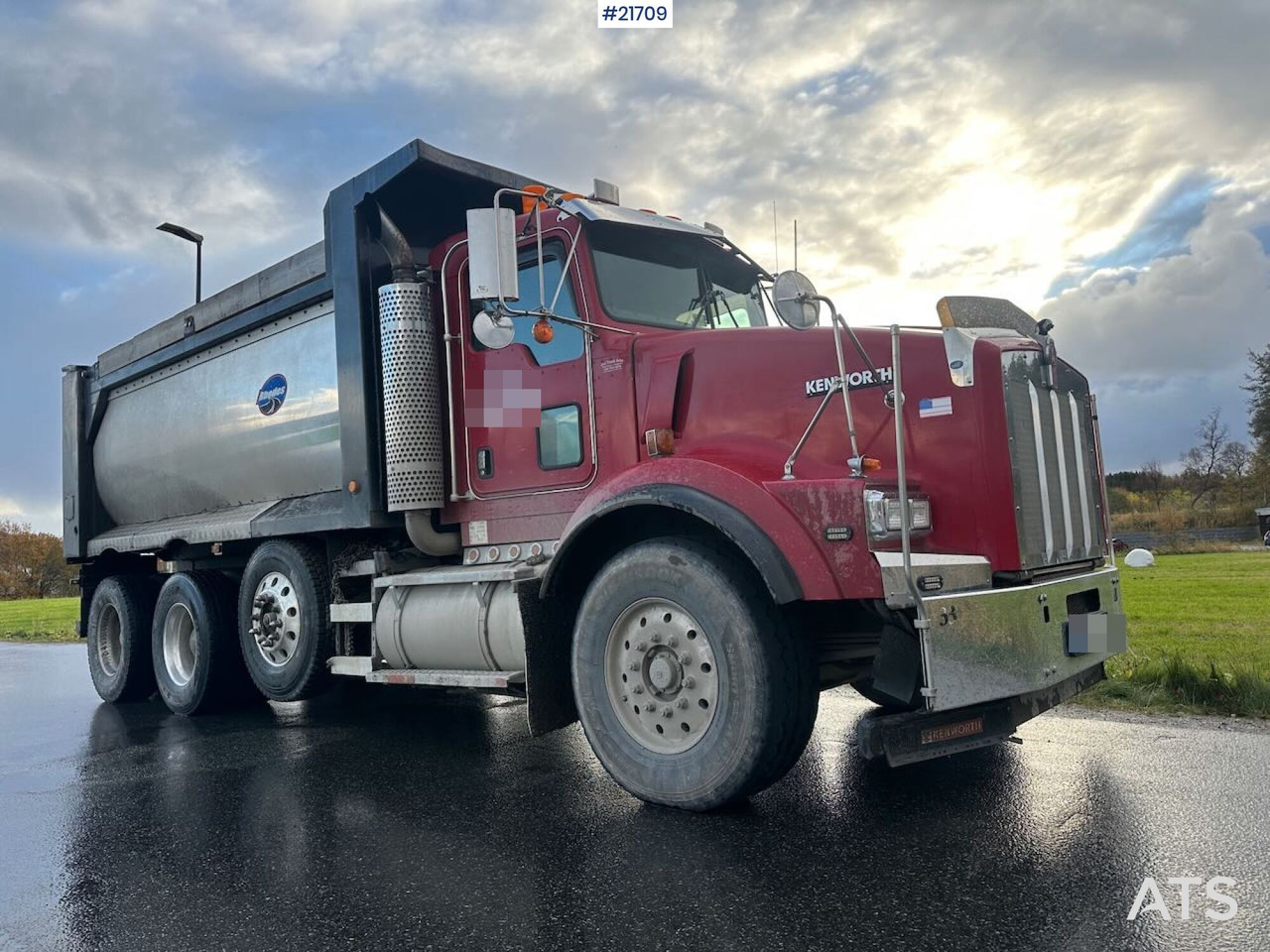 Kenworth 2005 KENWORTH T800 tippbil 8x4 m/ Rhodes påbygg, kompressor, vibrator i kassen. Høy lasteevne! SE VIDEO. - 翻斗车:图4 Kenworth 2005 KENWORTH T800 tippbil 8x4 m/ Rhodes påbygg, kompressor, vibrator i kassen. Høy lasteevne! SE VIDEO. - 翻斗车:图4