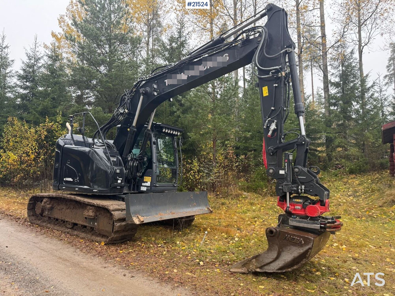 履带式挖掘机 Kobelco SK140SRLC：图8