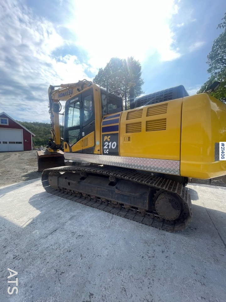 Komatsu PC210LC-11 m/Graveskuffe, pusseskuffe, rototilt og Leica gps - 履带式挖掘机:图5 Komatsu PC210LC-11 m/Graveskuffe, pusseskuffe, rototilt og Leica gps - 履带式挖掘机:图5