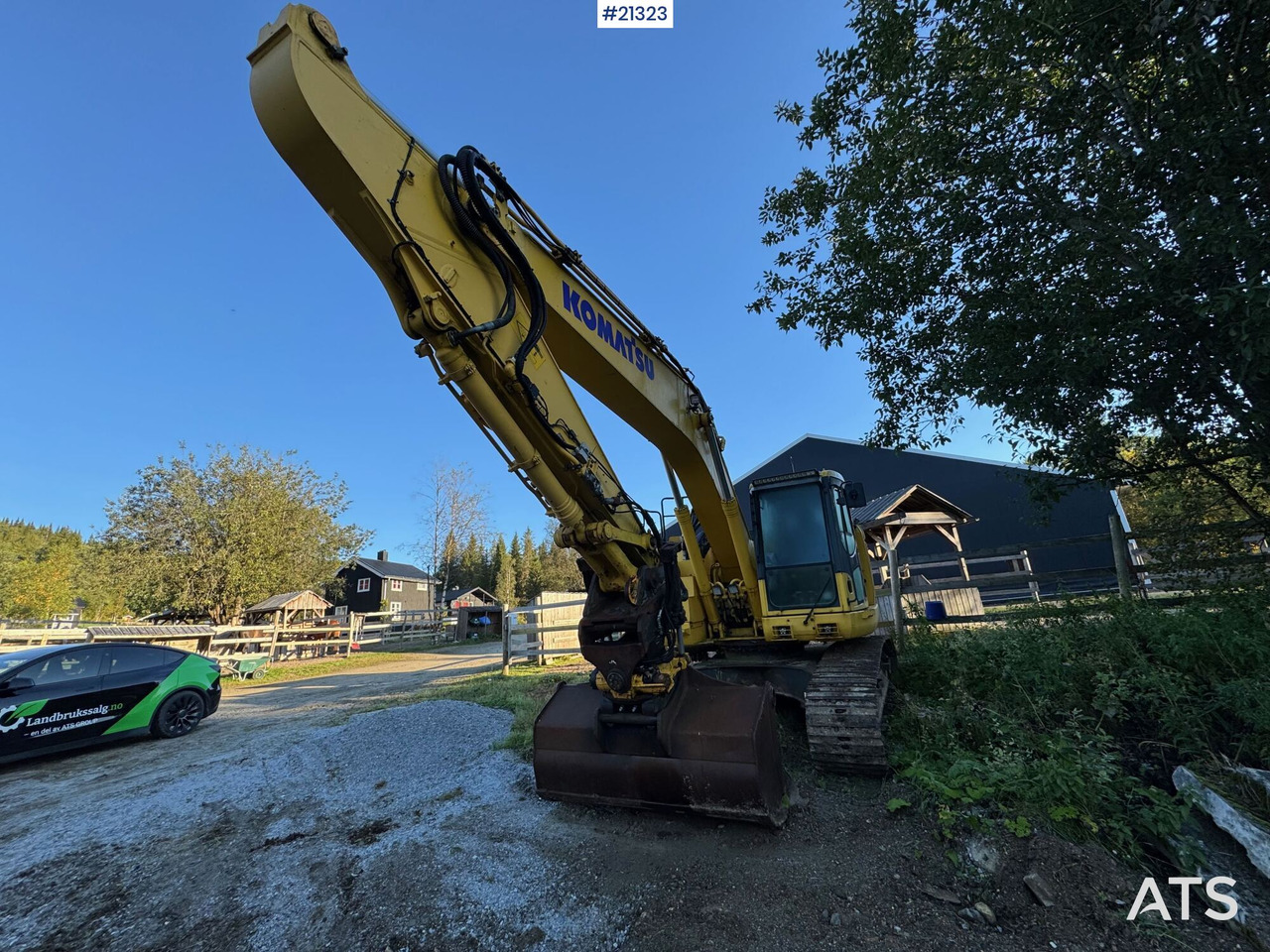 Komatsu PC228 m/ pusseskuffe og rotortilt! - 履带式挖掘机:图3 Komatsu PC228 m/ pusseskuffe og rotortilt! - 履带式挖掘机:图3