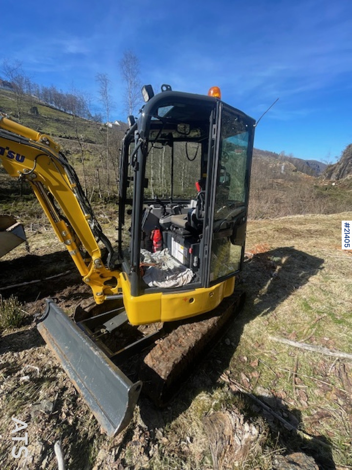 Komatsu PC24 MR-5 gravemaskin m/ pusseskuffe, rototilt, smalskuffe, graveskuffe og klype - 小型挖掘机:图4 Komatsu PC24 MR-5 gravemaskin m/ pusseskuffe, rototilt, smalskuffe, graveskuffe og klype - 小型挖掘机:图4