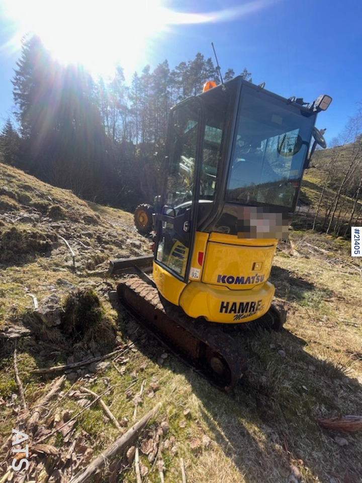 Komatsu PC24 MR-5 gravemaskin m/ pusseskuffe, rototilt, smalskuffe, graveskuffe og klype - 小型挖掘机:图5 Komatsu PC24 MR-5 gravemaskin m/ pusseskuffe, rototilt, smalskuffe, graveskuffe og klype - 小型挖掘机:图5